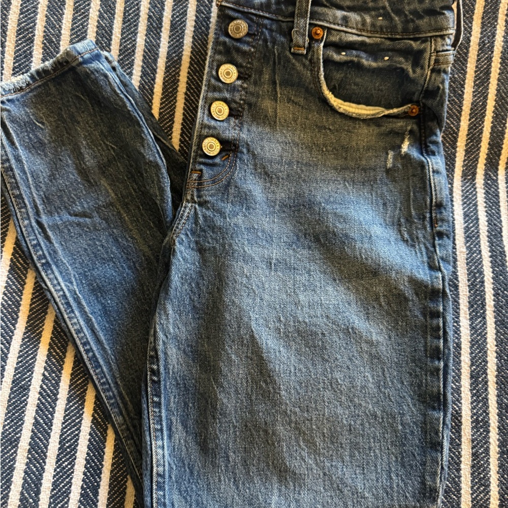 Abercrombie & Fitch Dark Blue Skinny Jeans